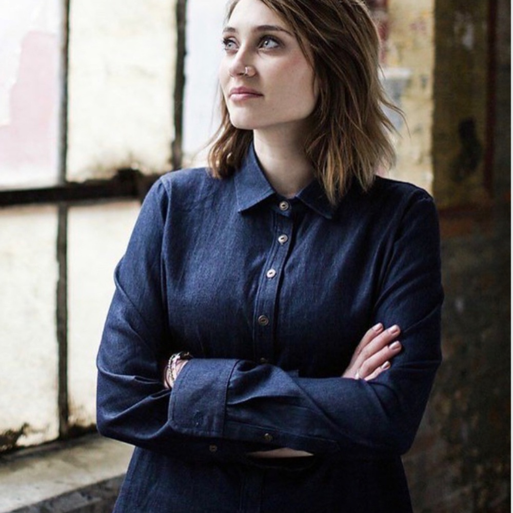 Tradlands Hatteras Pop Over Denim Shirt - Picture 2 of 14